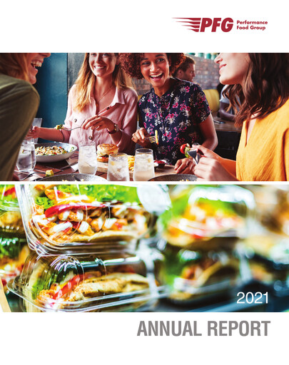 Thumbnail Performance Food Group Annual Report 2021