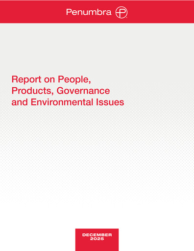 Thumbnail Penumbra ESG Report 2025