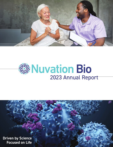 Thumbnail Nuvation Bio Annual Report 2023