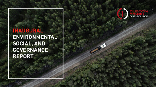 Thumbnail Custom Truck One Source ESG Report 2022