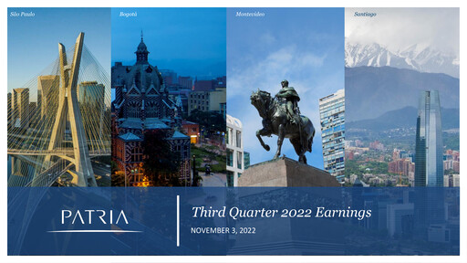 Thumbnail Patria Investments Quarterly Report 2022-q3