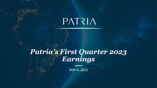 Thumbnail Patria Investments Quarterly Report 2023-q1