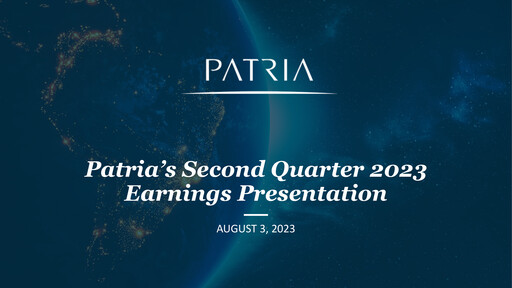 Thumbnail Patria Investments Quarterly Report 2023-q2
