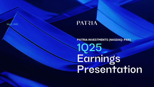 Thumbnail Patria Investments Quarterly Report 2025-q1