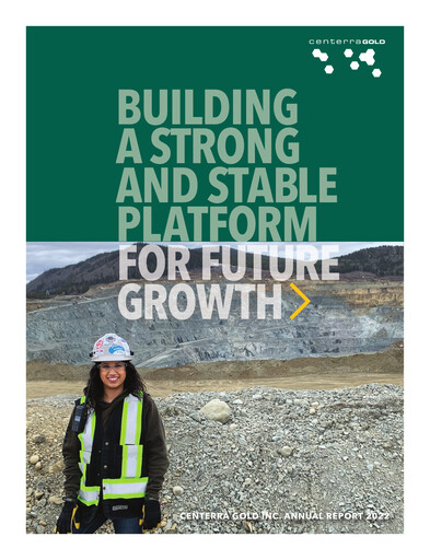 Thumbnail Centerra Gold Annual Report 2022