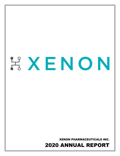 Thumbnail Xenon Pharmaceuticals Annual Report 2020
