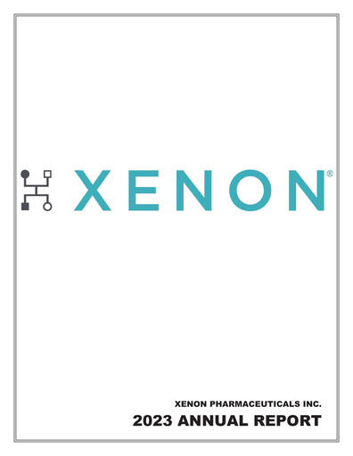 Thumbnail Xenon Pharmaceuticals Annual Report 2023