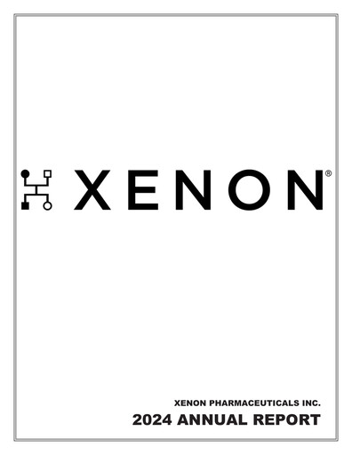 Thumbnail Xenon Pharmaceuticals Annual Report 2024