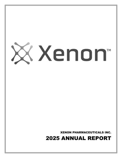Thumbnail Xenon Pharmaceuticals Annual Report 2025