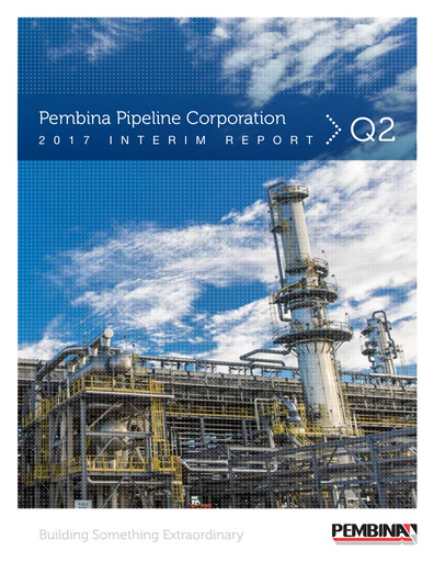 Vorschaubild Pembina Pipeline
 Quartalsbericht 2017-q2