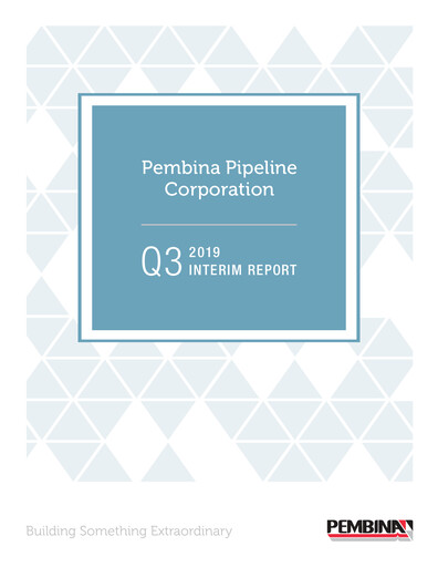 Vorschaubild Pembina Pipeline
 Quartalsbericht 2019-q3