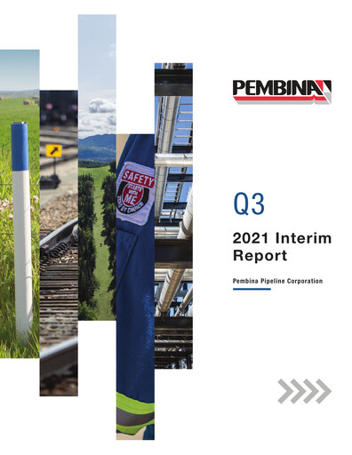 Vorschaubild Pembina Pipeline
 Quartalsbericht 2021-q3