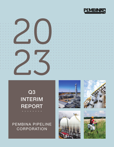 Vorschaubild Pembina Pipeline
 Quartalsbericht 2023-q3