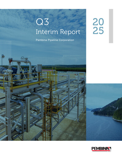Vorschaubild Pembina Pipeline
 Quartalsbericht 2025-q3