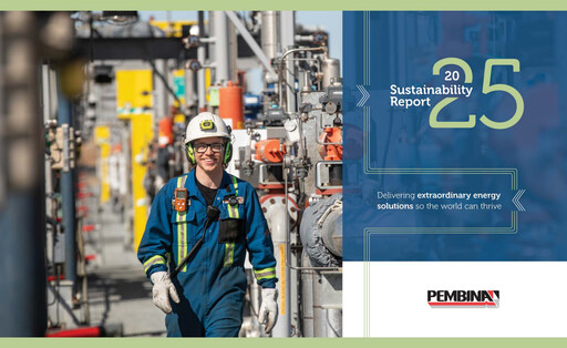 Thumbnail Pembina Pipeline
 Sustainability Report 2025