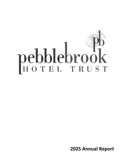 Thumbnail Pebblebrook Hotel Trust Annual Report 2025