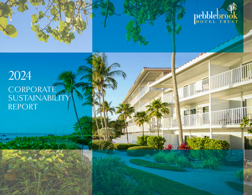 Thumbnail Pebblebrook Hotel Trust Sustainability Report 2024
