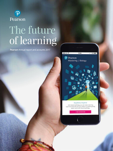 Thumbnail Pearson Annual Report 2017