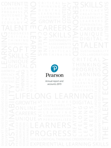 Thumbnail Pearson Annual Report 2019