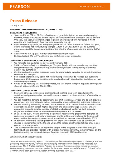 Vorschaubild Pearson Halbjahresbericht 2014