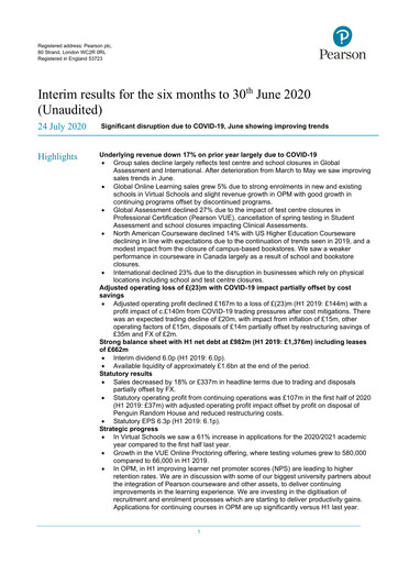 Vorschaubild Pearson Halbjahresbericht 2020