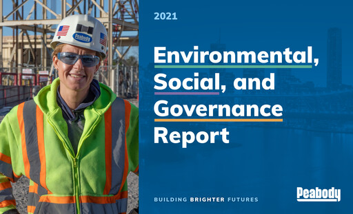 Thumbnail Peabody Energy
 ESG Report 2021