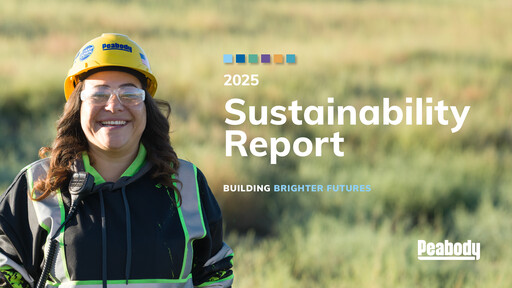 Thumbnail Peabody Energy
 Sustainability Report 2025