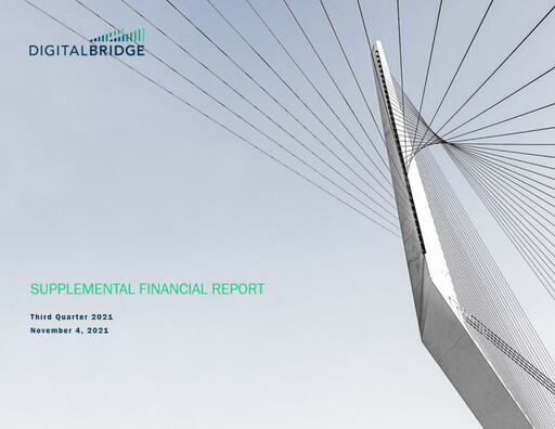 Thumbnail DigitalBridge Group Quarterly Report 2021-q3