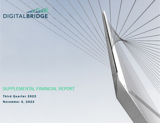 Thumbnail DigitalBridge Group Quarterly Report 2022-q3