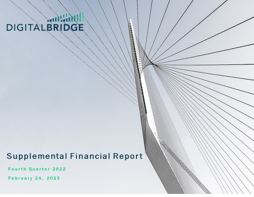 Thumbnail DigitalBridge Group Quarterly Report 2022-q4