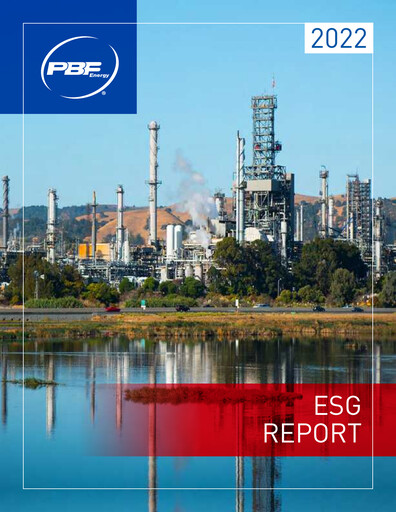 Miniature PBF Energy
 Rapport ESG 2022