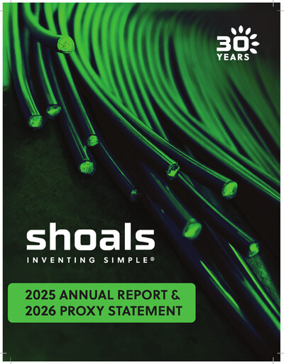 Thumbnail Shoals Technologies Annual Report 2025