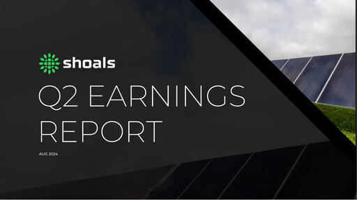 Thumbnail Shoals Technologies Quarterly Report 2024-q2