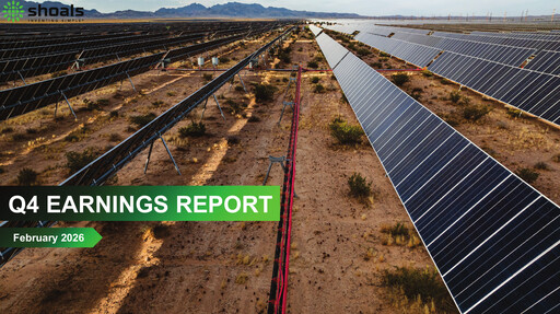 Thumbnail Shoals Technologies Quarterly Report 2025-q4