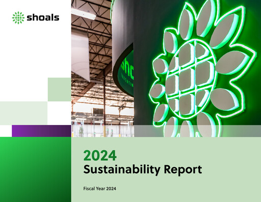 Thumbnail Shoals Technologies Sustainability Report 2024