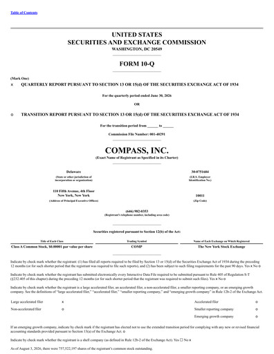 Thumbnail Compass Quarterly Report 2026-q2