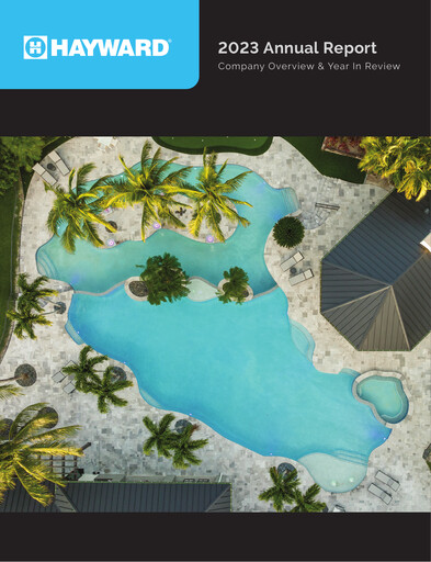 Thumbnail Hayward Holdings, Inc. Annual Report 2023
