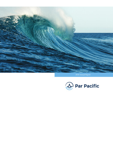 Thumbnail Par Pacific Holdings Annual Report 2018