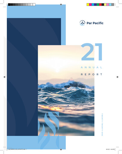 Thumbnail Par Pacific Holdings Annual Report 2021
