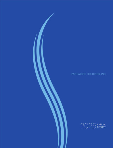 Thumbnail Par Pacific Holdings Annual Report 2025