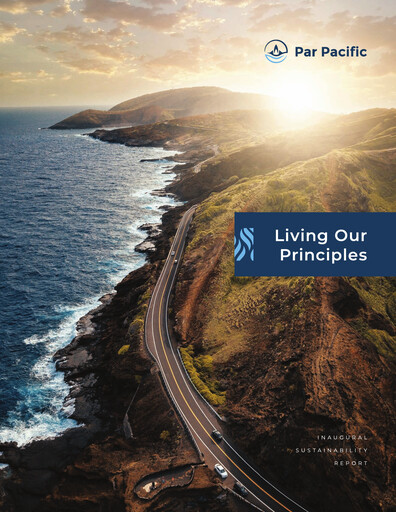 Thumbnail Par Pacific Holdings Sustainability Report 2020