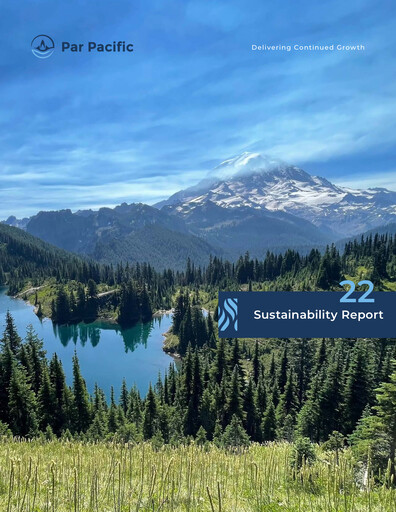 Thumbnail Par Pacific Holdings Sustainability Report 2022