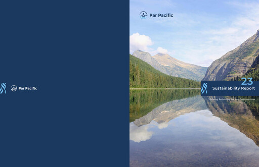 Thumbnail Par Pacific Holdings Sustainability Report 2023