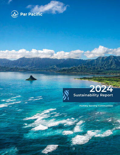 Thumbnail Par Pacific Holdings Sustainability Report 2024