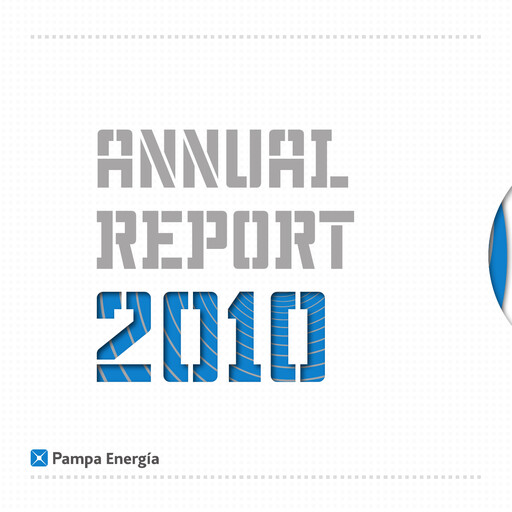Thumbnail Pampa Energía
 Annual Report 2010