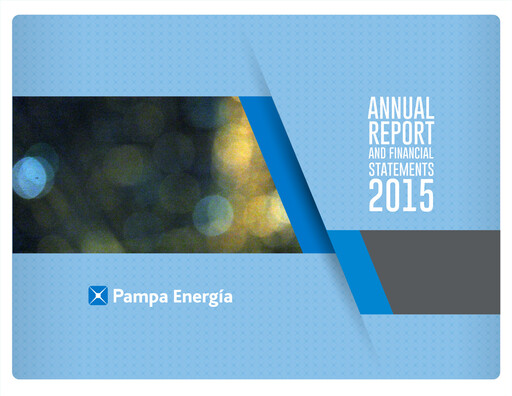 Thumbnail Pampa Energía
 Annual Report 2015