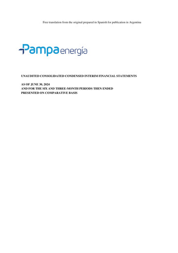 Thumbnail Pampa Energía
 Financial Statement 2024-h1