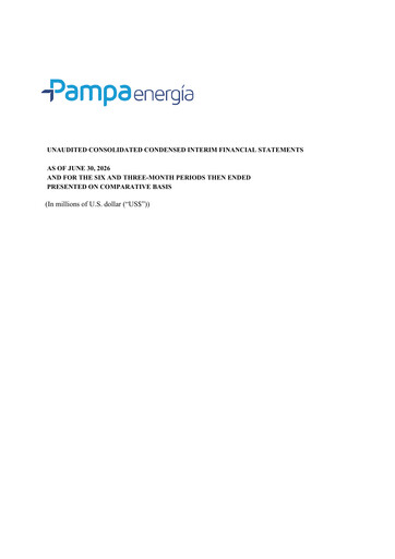 Thumbnail Pampa Energía
 Financial Statement 2026-h1