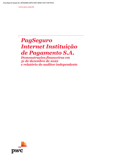 Thumbnail PagSeguro Financial Statement 2022