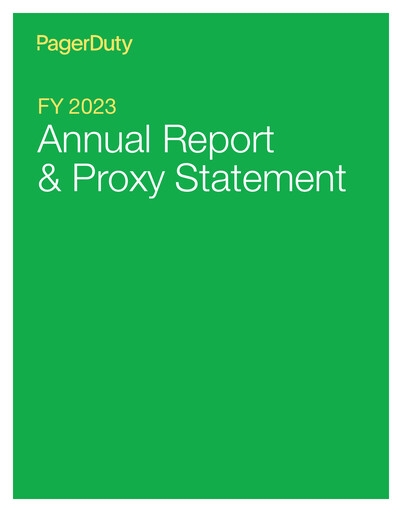 Thumbnail PagerDuty Annual Report 2022-2023